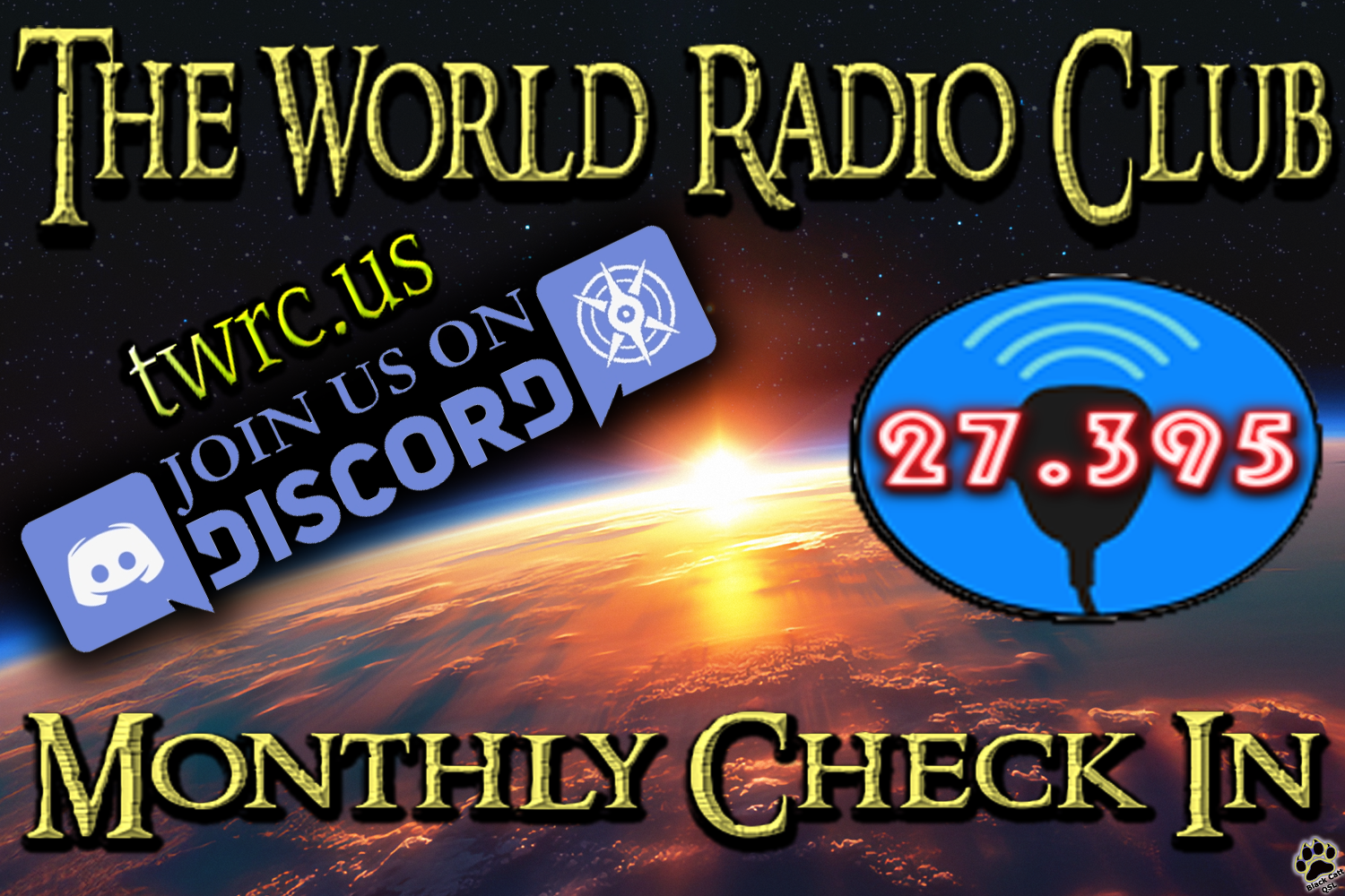 Monthly Check in Community Calendar The World Radio Club